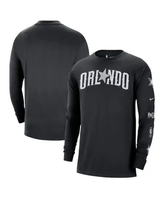 Men's Nike Black Orlando Magic 2023/24 City Edition Max90 Expressive Long Sleeve T-shirt