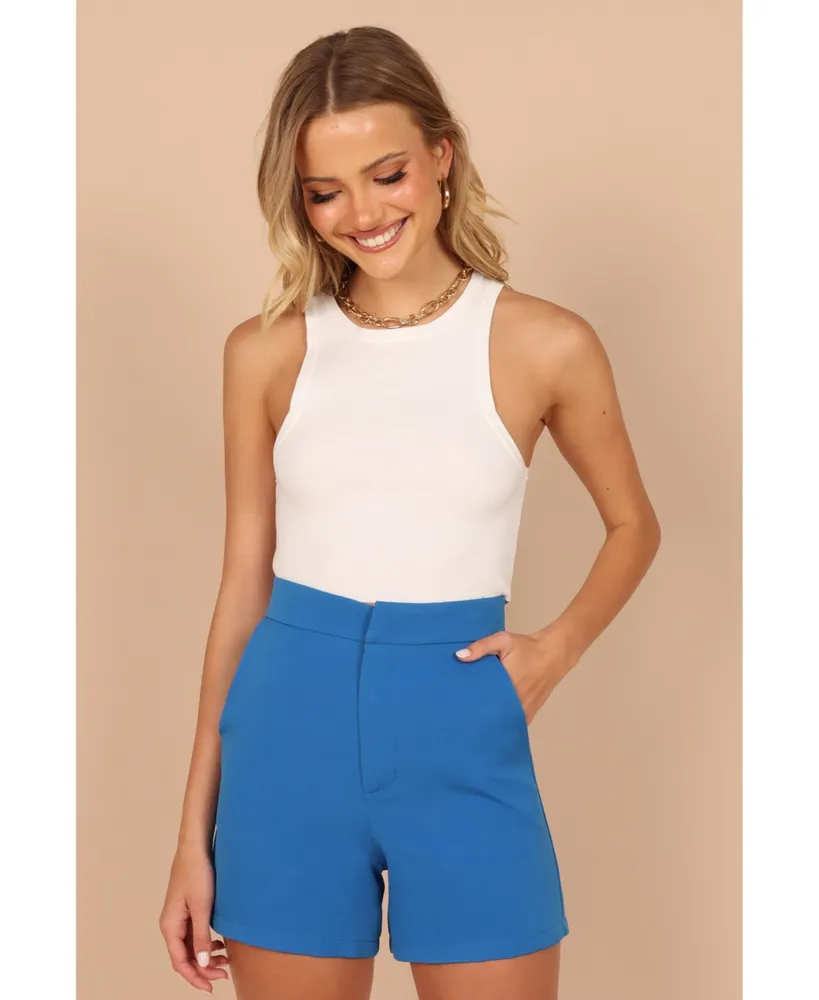 Women's Kali Tailored Shorts - Blue