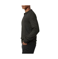 Dkny Men's V-Neck Johnny Collar Pullover Sweater