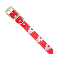 Disney Pet Collar, Faux Leather Dog Mickey Mouse