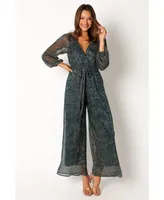 Women's Lexi Jumpsuit - Teal