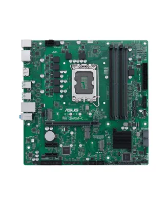 Asus 90MB19E0-mvaayc Pro Q670M-c-csm Lga 1700 Intel Q670 Sata 6Gbs Micro Atx Intel Motherboard