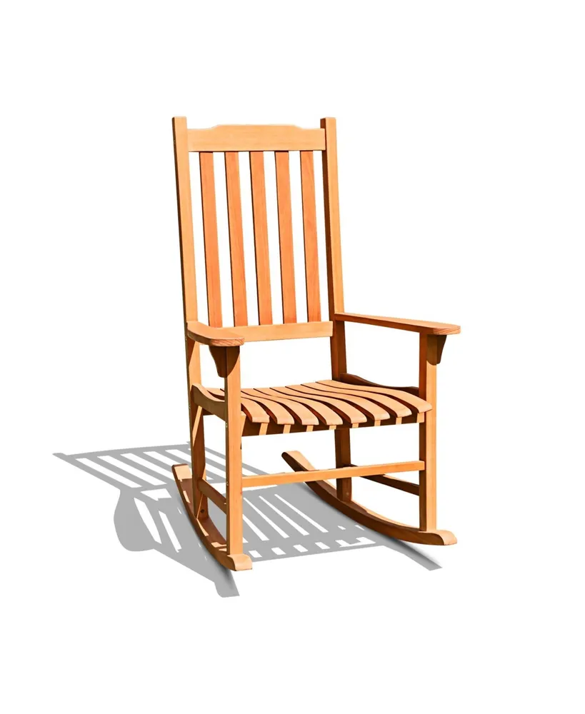 Outdoor Rocking Chair Single Rocker for Patio Deck