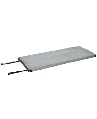 Outsunny Camping Mattress Pad w/ Dual-Foam Memory Foam Sleeping Pad, 74.7"