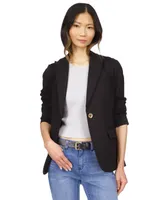 Michael Kors Women's Knit One-Button Blazer