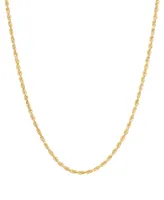 Rope Link 20" Chain Necklace in 14k Gold