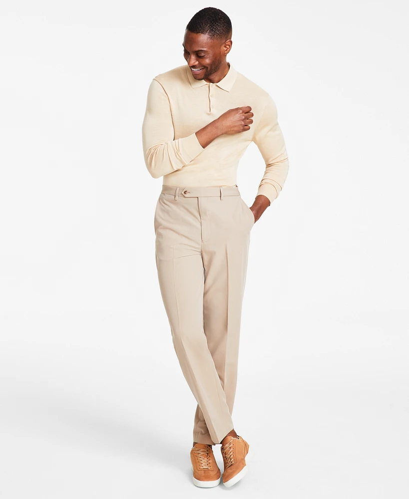 Nautica Men's Performance Stretch Modern-Fit Dress Pants