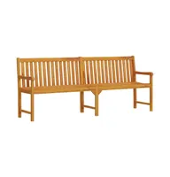 Patio Bench 86.2" Solid Acacia Wood