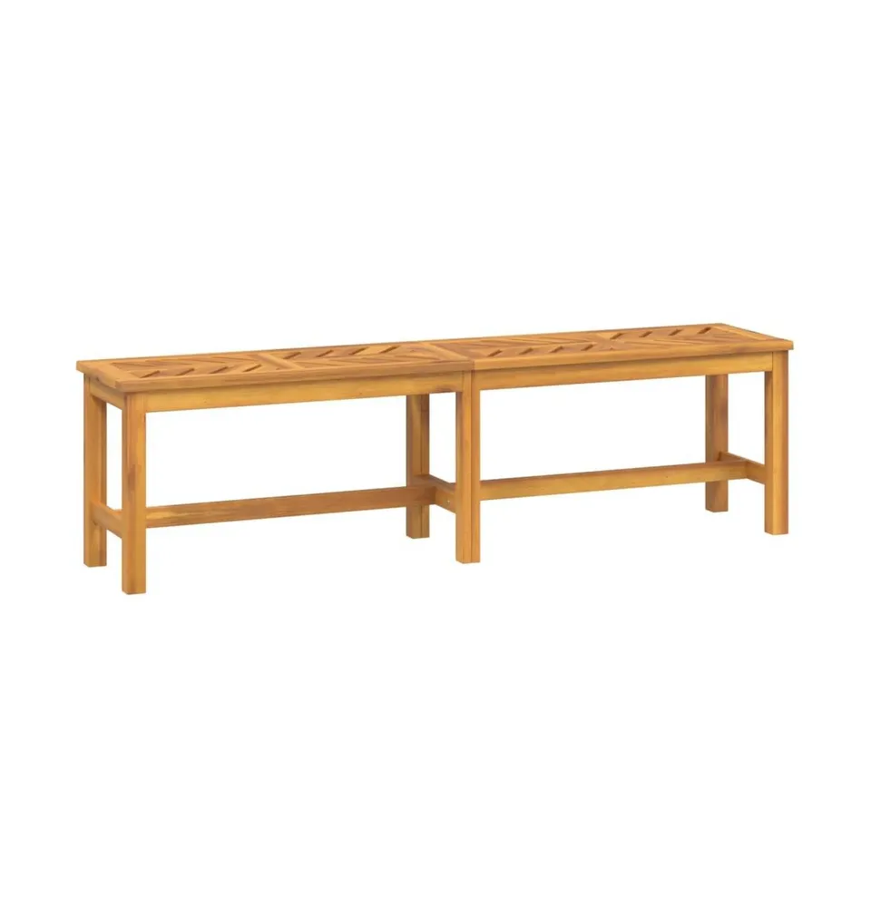 Patio Bench 59.1" Solid Wood Acacia