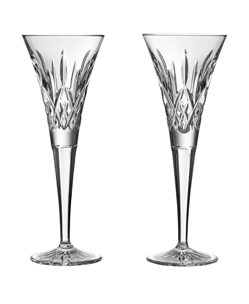 Waterford Lismore Toasting Flute, Set of 2