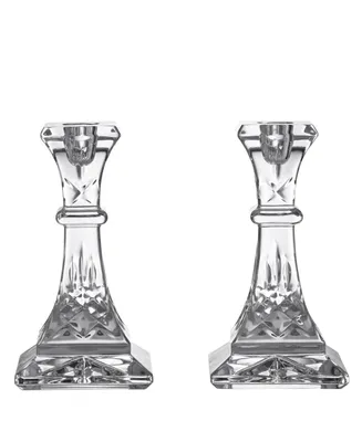 Waterford Lismore Candlestick 6" Set of 2
