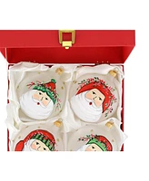 Old St. Nick Assorted Ornaments, Set of 4