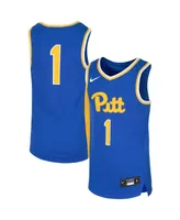 Big Boys Nike #1 Royal Pitt Panthers Replica Team Basketball Jersey