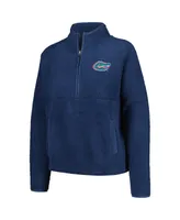 Women's Blue Florida Gators Everest Half-Zip Sweatshirt