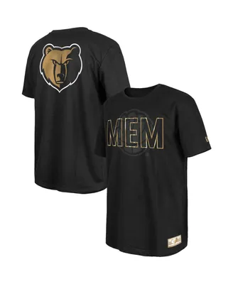 Men's New Era Black Memphis Grizzlies 2023/24 City Edition Elite Pack T-shirt