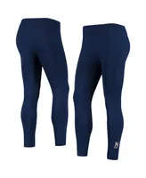 Women's ZooZatz Navy Midshipmen Fleece Leggings