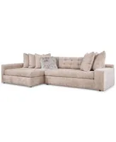 Pherie Fabric Sectional Collection Created For Macys