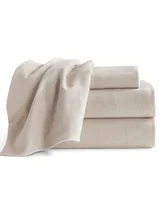 Dkny Pure Washed Linen Cotton 4-Pc. Sheet Set, California King