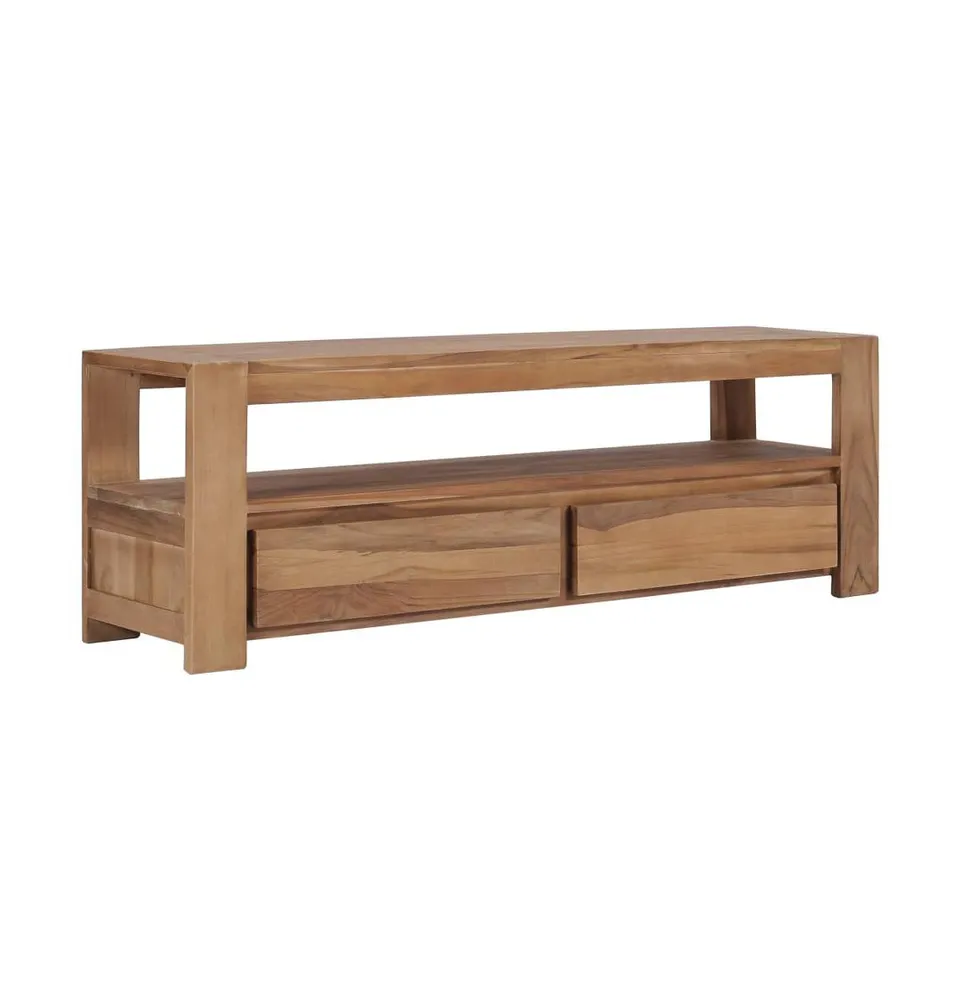 Tv Stand 47.2"x11.8"x15.7" Solid Wood Teak