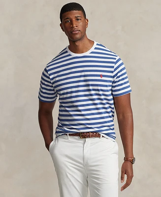 Polo Ralph Lauren Men's Big & Tall Striped Cotton Jersey T-Shirt