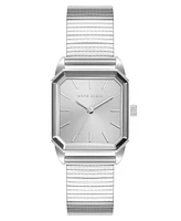 Anne Klein Women's Quartz Silver-Tone Stainless Steel Watch, 26mm - Silver