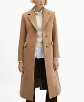 Mango Women's Wool Overcoat