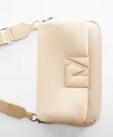 Mango Women's Quilted Crossbody Bag