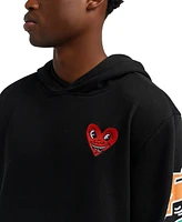 Reason Men's Keith Haring Heart Pullover Hoodie