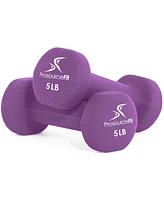 Neoprene Dumbbells, 5lbs, Set of 2