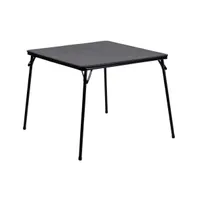 Foldable Card Table With Vinyl Top - Game Portable