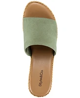 Style & Co Meadoww Slide Wedge Sandals, Created for Macy's