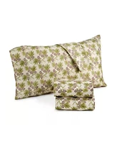 Closeout! Micro Flannel Printed Twin 3-pc Sheet Set