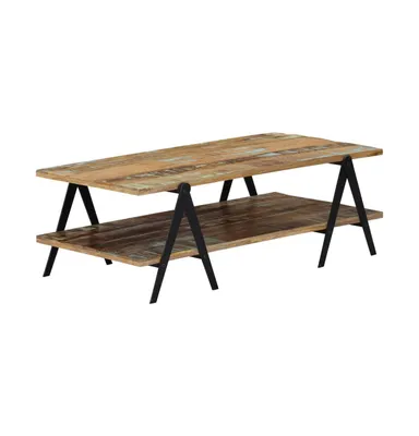 Coffee Table 45.3"x23.6"x15.7" Solid Reclaimed Wood