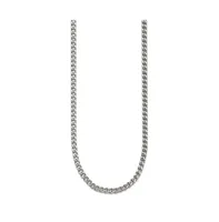 Chisel Stainless Steel Polished 24 inch Franco Chain Necklace