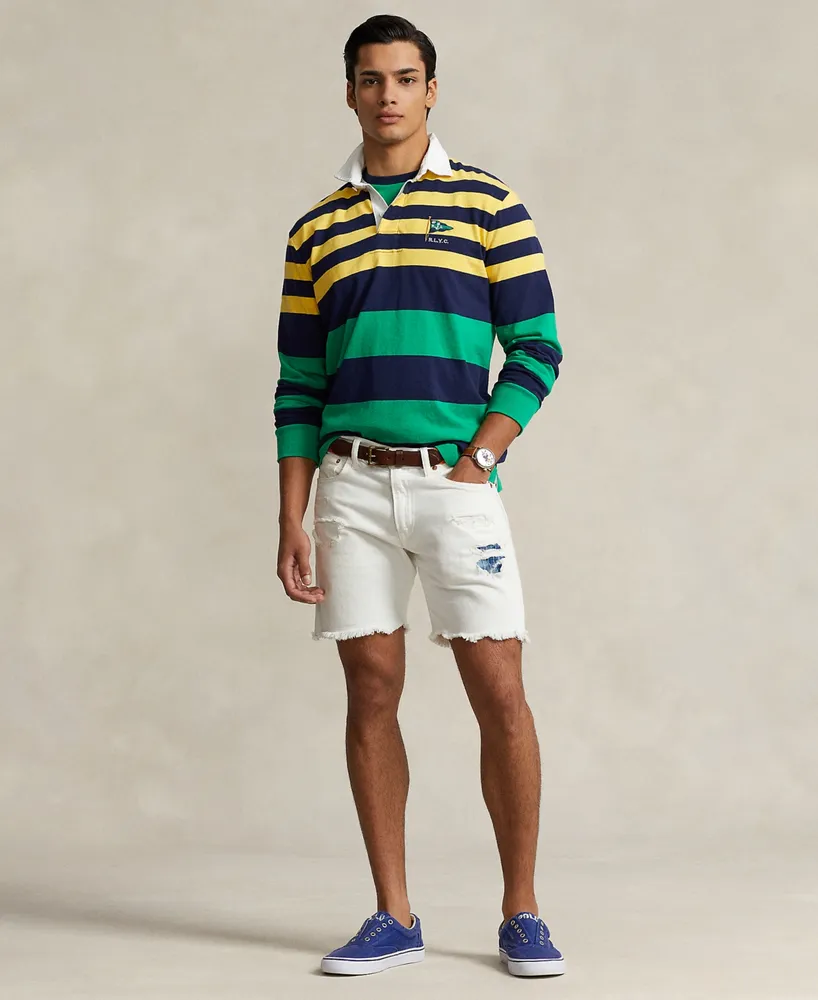 Polo Ralph Lauren Men's Classic-Fit Striped Jersey Rugby Shirt