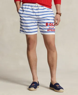 Polo Ralph Lauren Men's 5.75-Inch Traveler Classic Swim Trunks