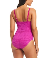 Beyond Control Women's Textured One-Piece Swimsuit