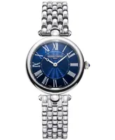 Frederique Constant Women's Swiss Classics Art Deco Stainless Steel Bracelet Watch 30mm