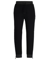 Boss by Hugo Men's Logo Patch Tracksuit Bottoms