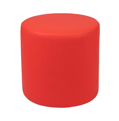 18"H Soft Seating Flexible Circle Backless Chair / Ottoman For Classrooms And Common Spaces