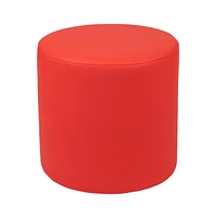 18"H Soft Seating Flexible Circle Backless Chair / Ottoman For Classrooms And Common Spaces