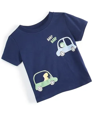 First Impressions Baby Boys Dinosaur Drive Graphic T-Shirt, Created for Macy's