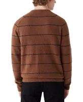 Frank And Oak Men's Striped Crewneck Long Sleeve Sweater