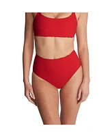 Natori Women's Riviera Reversible High Rise Bikini Bottom