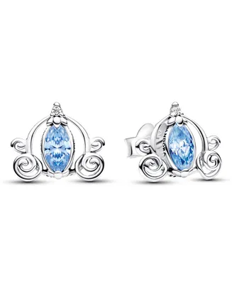 Pandora Sterling Silver Disney Cinderella Stud Earrings