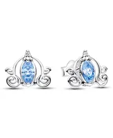 Pandora Sterling Silver Disney Cinderella Stud Earrings