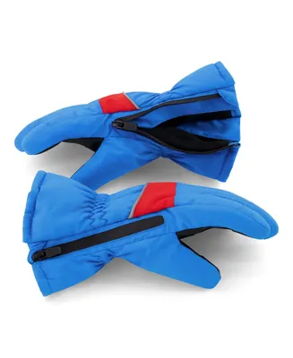 Toddler/Child Boys Kids Zipper Gloves