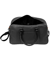 Onyx Leather Duffle Bag