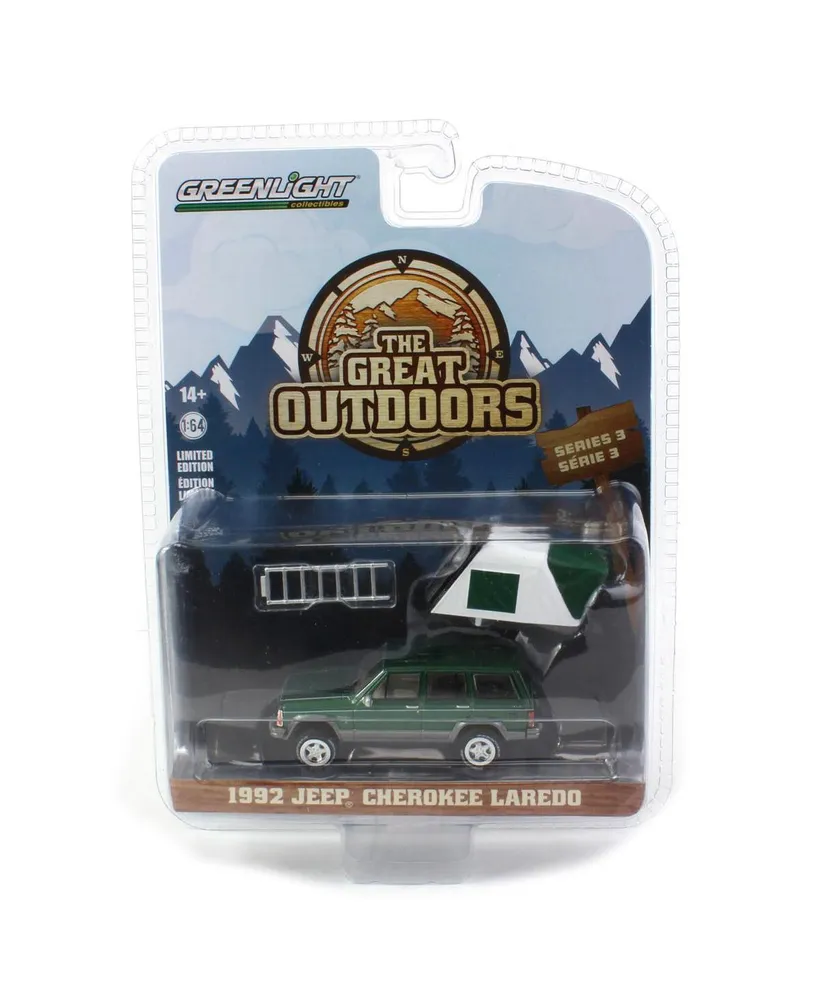 1/64 Jeep Cherokee Laredo with Modern Rooftop Tent Great Outdoors