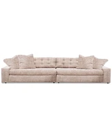 Pherie 152" 2-Pc. Fabric Sofa, Created for Macy's